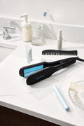 BIO Ionic OnePass Flat Iron – NanoIonic Ceramic Hair Straightener for Frizz-Free, Hydrated Shine.