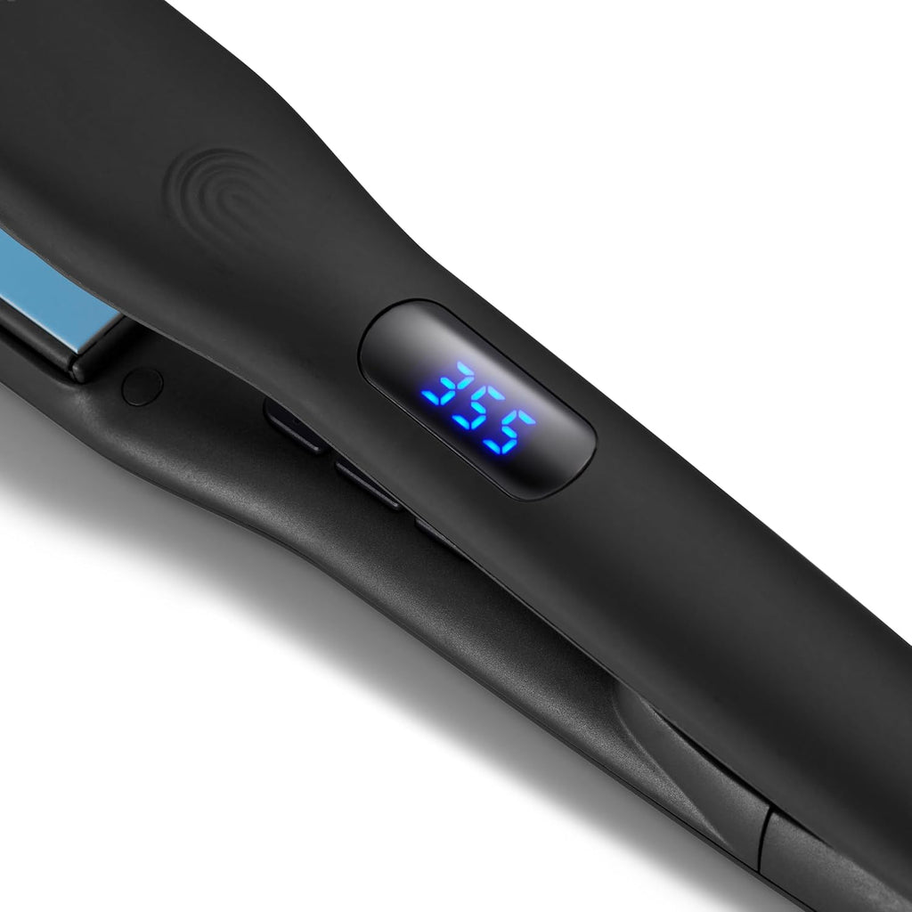 BIO Ionic OnePass Flat Iron – NanoIonic Ceramic Hair Straightener for Frizz-Free, Hydrated Shine.